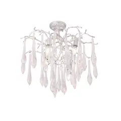 Люстра Crystal Lux REINA PL5 D600 SILVER PATINA, фото 